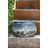 Vaso Home Esprit Cinzento Terracota Oriental 27 X 27 X 16,5 cm
