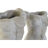 Vaso Home Esprit Cinzento Cimento Moderno Busto Acabamento Envelhecido 19 X 13 X 29 cm (2 Unidades)