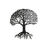 Decoração de Parede Home Esprit Preto árvore Colonial 80 X 1 X 80 cm