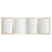 Espelho de Parede Home Esprit Branco Castanho Bege Cinzento Cristal Poliestireno 66 X 2 X 92 cm (4 Unidades)