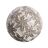 Bolas Decoração Cinzento Branco 10 X 10 X 10 cm (8 Unidades)