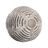 Bolas Decoração Cinzento Branco 10 X 10 X 10 cm (8 Unidades)