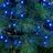 Grinalda de Luzes LED 5 M Azul Branco 3,6 W Natal