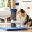 Poste Arranhador Massajador com Bola para Gatos Miausage Innovagoods