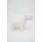 Peluche Crochetts Amigurumis Mini Branco Ovelha 49 X 34 X 18 cm