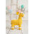 Peluche Crochetts Amigurumis Mini Amarelo Cavalo 38 X 42 X 18 cm