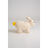 Peluche Crochetts Amigurumis Mini Branco Coelho 36 X 26 X 17 cm