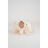 Peluche Crochetts Amigurumis Mini Branco Elefante 48 X 23 X 22 cm