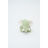 Peluche Crochetts Bebe Verde Elefante 27 X 13 X 11 cm