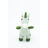 Peluche Crochetts Amigurumis Mini Verde Unicórnio 51 X 42 X 26 cm