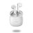 Auriculares com Microfone Coolbox COO-AUB-TWS01 Branco
