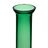 Vaso Verde Vidro 12 X 12 X 33 cm