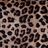 Almofada Castanho Leopardo 45 X 30 cm