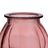 Vaso Cor de Rosa Vidro Reciclado 18 X 18 X 16 cm