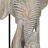 Figura Decorativa Branco Dourado Natural Elefante 44 X 16 X 57 cm