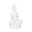 Figura Decorativa Branco Buda 19,2 X 12 X 32,5 cm