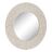 Espelho de Parede Branco Madeira 90 X 2 X 90 cm