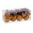 Bolas de Natal Multicolor Dourado Bombazina Foam 6 X 6 X 6 cm (8 Unidades)