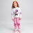 Pijama Infantil Minnie Mouse Cor de Rosa 5 Anos