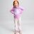 Pijama Infantil Frozen Lilás 5 Anos