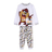 Pijama Infantil Looney Tunes Cinzento 6 Anos