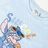 Camisola de Manga Curta Infantil Stitch Azul Claro 10 Anos