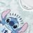 Camisola de Manga Curta Infantil Stitch Multicolor 12 Anos