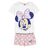 Pijama Infantil Minnie Mouse Cor de Rosa 2 Anos