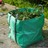Saco de lixo para jardim quadrado 148 L verde