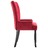 Cadeira de jantar com apoio de braços 4 pcs veludo vermelho