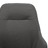 Cadeira de Baloiço Tecido Cinzento-escuro