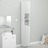 Armário de casa de banho 32x25,5x190 cm contraplacado branco
