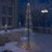 Árvore de Natal em Cone C/ 136 Luzes LED Multicor 70x240cm