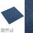 Ladrilhos carpete para pisos 20 pcs 5 m² 50x50 cm azul-escuro