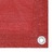 Tela de Varanda 75x500 cm Pead Vermelho