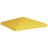 Cobertura de Gazebo 270 G/m² 3x3 M Amarelo