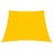 Para-sol Estilo Vela Tecido Oxford Trapézio 4/5x3 M Amarelo