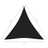 Para-sol Estilo Vela Tecido Oxford Triangular 3x3x3 M Preto