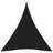 Para-sol Estilo Vela Tecido Oxford Triangular 3x4x4 M Preto