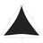 Para-sol Estilo Vela Tecido Oxford Triangular 5x5x5 M Preto