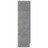 Armário vitrine 82,5x30,5x115 cm contraplacado cinza cimento