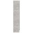 Armário Vitrine 82,5x30,5x150 cm Contraplacado Cinzento Cimento
