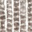 Cortina anti-insetos 56x185 cm chenille cinza-acast. e branco