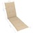 Almofadão para Cadeira de Terraço (75+105)x50x4 cm Bege