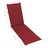 Almofadão P/ Cadeira de Terraço (75+105)x50x4 cm Vermelho Tinto