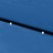 Guarda-sol com Luzes LED e Poste de Aço 2x3 M Azul Ciano