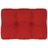 Almofadão para Sofá de Paletes 60x40x12 cm Vermelho