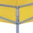 Teto para Tenda de Festas 4x3 m 270 G/m² Amarelo