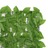 Tela de Varanda com Folhas Verdes 300x75 cm