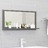 Espelho de Casa de Banho 80x10,5x37 cm Contrap. Cinza Brilhante